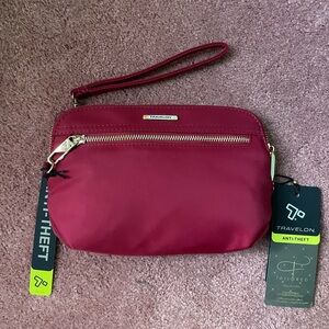 Women's Travelon Anti-Theft Tailored Convertible Crossbody Clutch